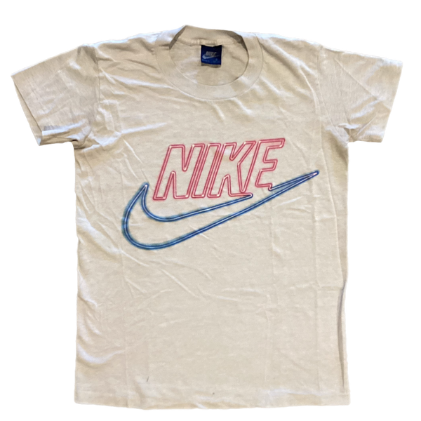 80s NIKE vintage shirt ナイキ ロンT 三連ロゴ 1980's NIKE（ナイキ） / 3連NIKE L/S Tシャツ（ロングスリーブ