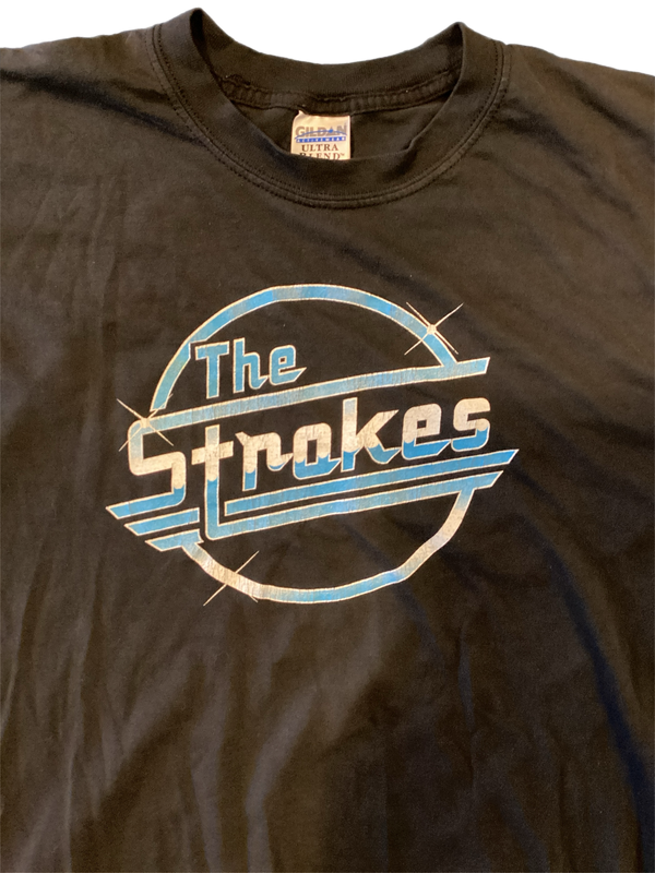 The Strokes ロゴ Tシャツ ネイビー The Strokes S Tee | The Strokes