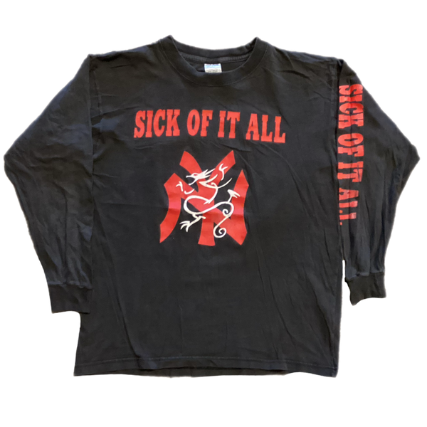 Vintage Sick Of It All “The Pain Strikes” Long Sleeve Shirt