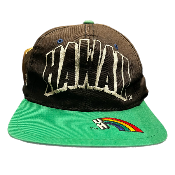 未使用 DEAD STOCK university of hawaii cap Vintage University Of Hawaii 