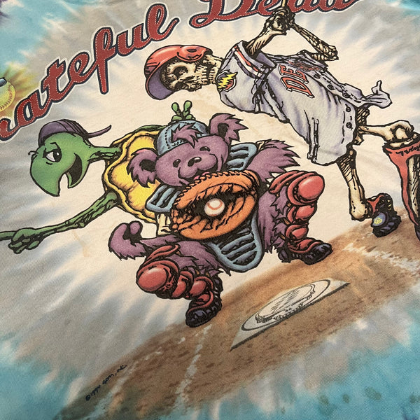 GRATEFUL DEAD FILLMORE GREEN  STEAL YOUR FACE T SHIRT S M L XL XXL Garcia,Wier e