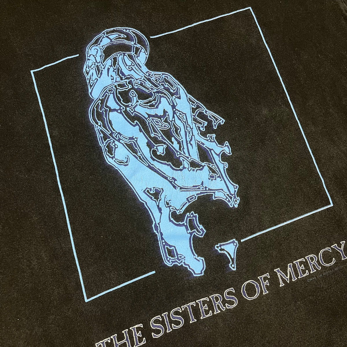 Vintage Sisters Of Mercy &quot;Overbombing&quot; The Reptile House Tour T-Shirt