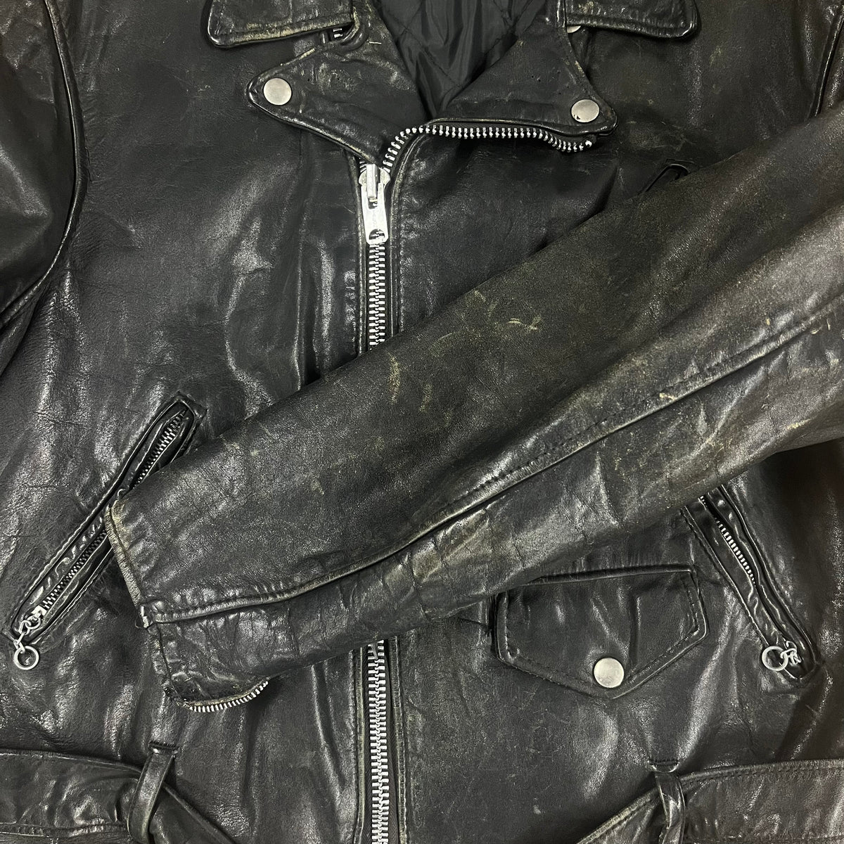 Vintage Schott Perfecto Made in U.S.A. Leather Motorcycle Jacket