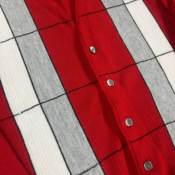 Wool Panelled Cardigan