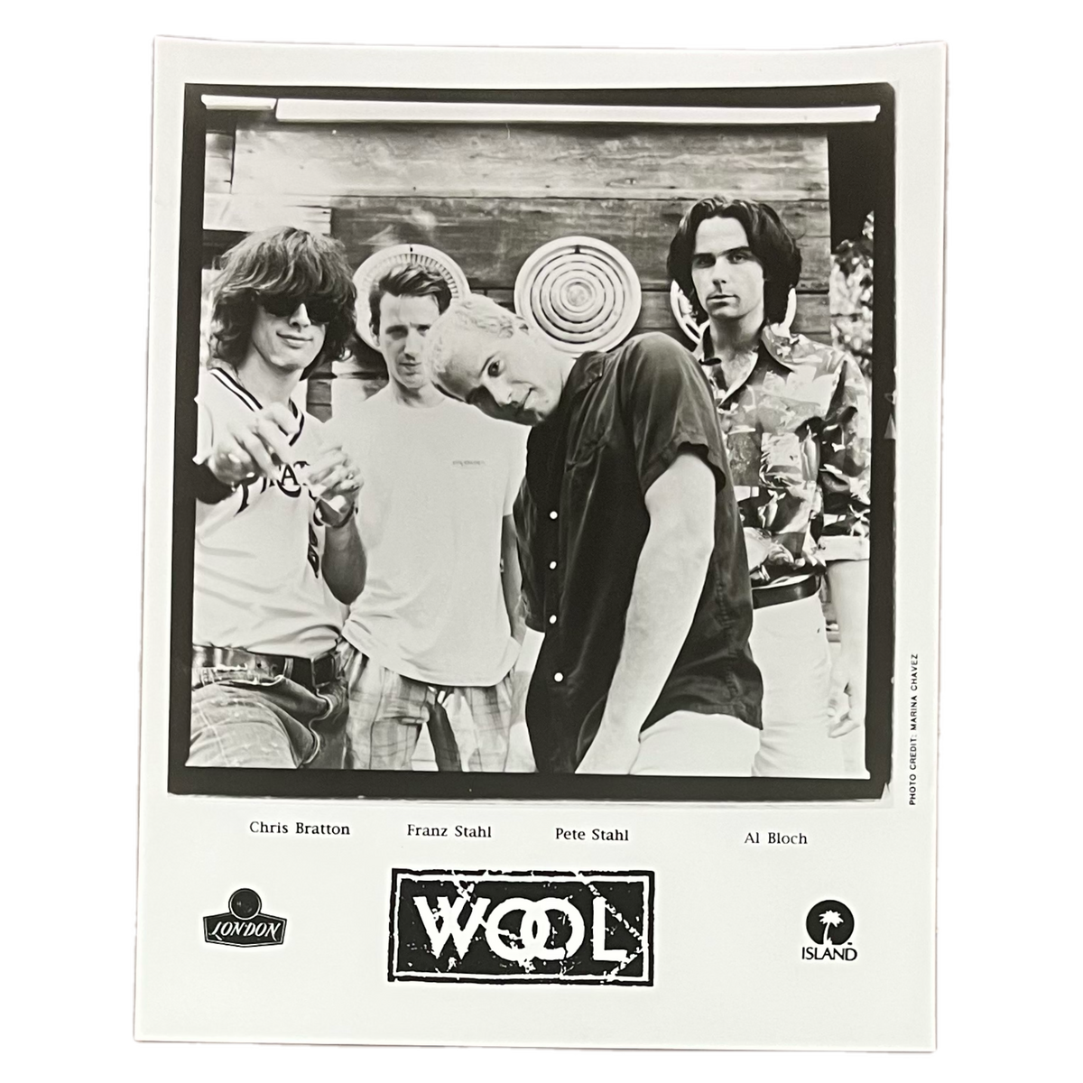 Vintage Wool &quot;London Island&quot; Glossy Promo Press Photo