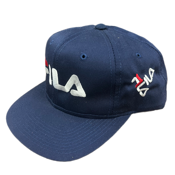 Fila logo cap hotsell