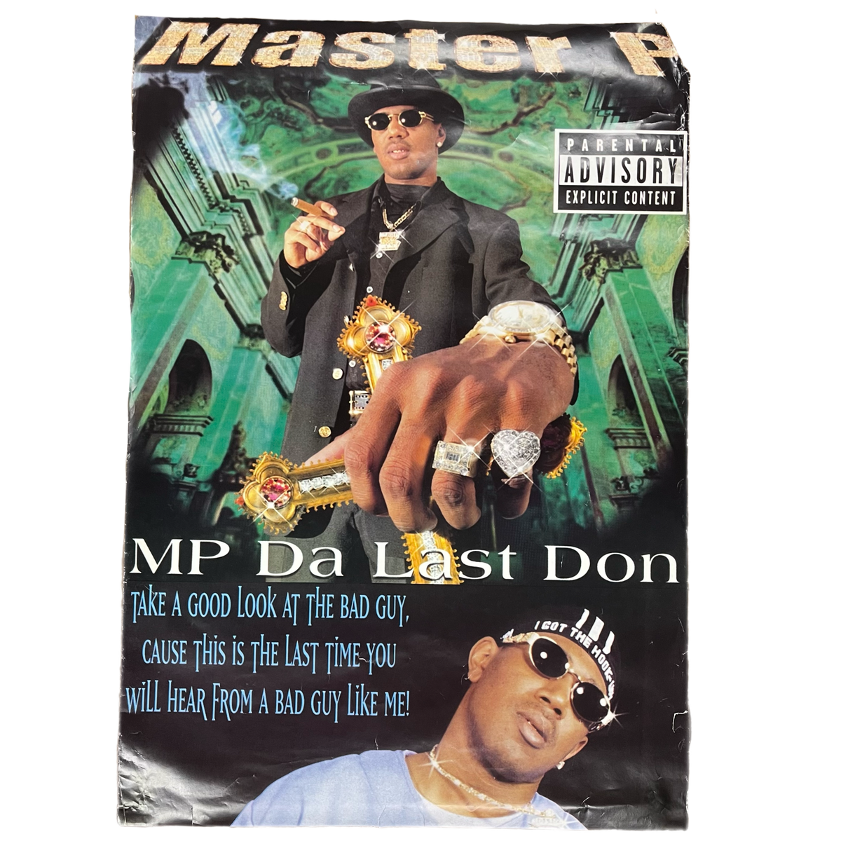Vintage Master P &quot;MP Da Last Don&quot; No Limit Records Promotional Poster