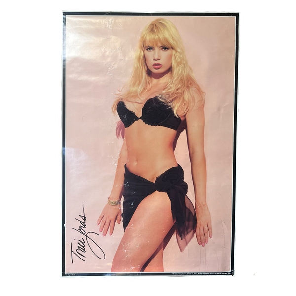 TRACI LORDS MAN CAVE POSTER #1702 BLUE JEANS & BRA 1990 Sealed hot Vintage Original