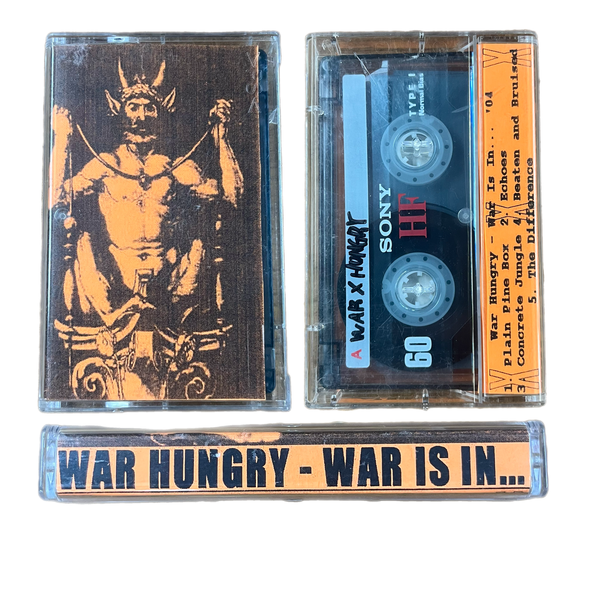 War Hungry &quot;War Is In... &#39;04&quot; Cassette Tape