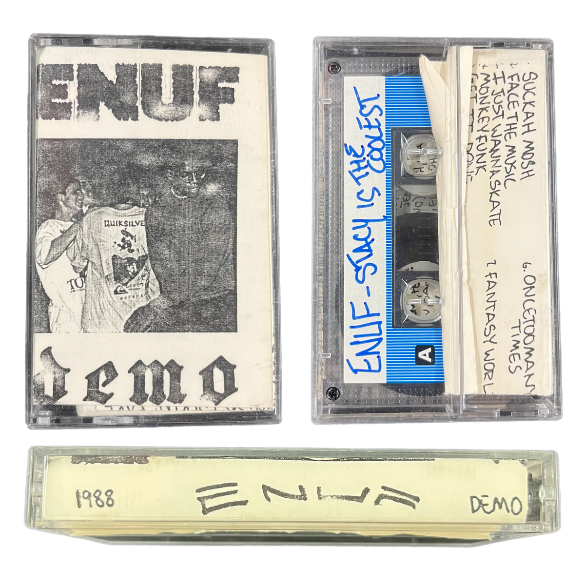 Vintage Enuf &quot;1988 Demo&quot; Cassette Tape