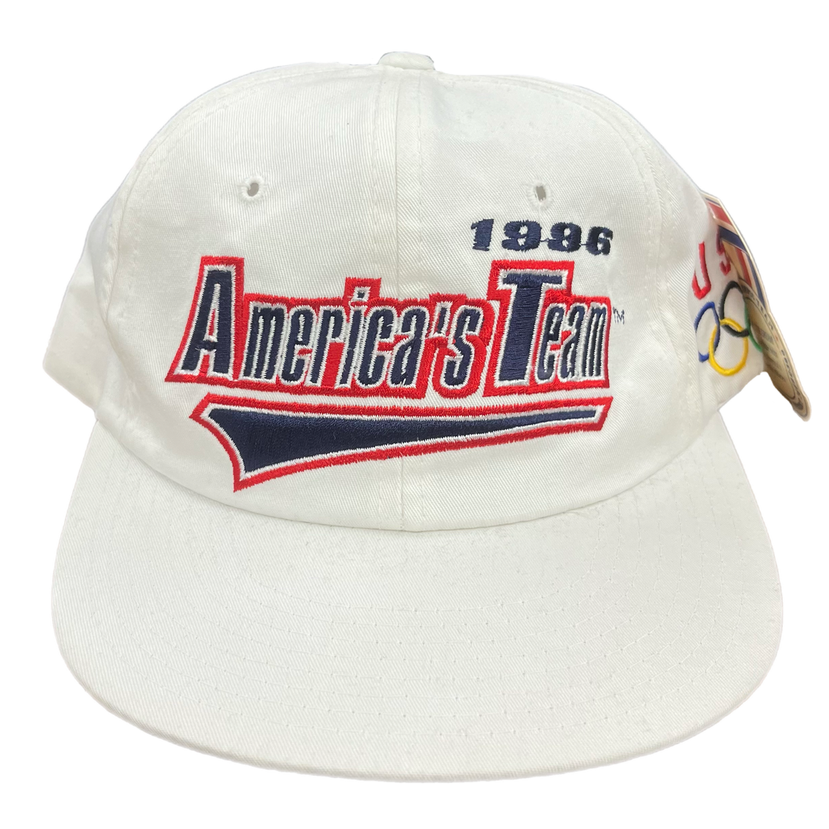 Vintage USA Olympics &quot;America&#39;s Team&quot; Starter Snapback Hat