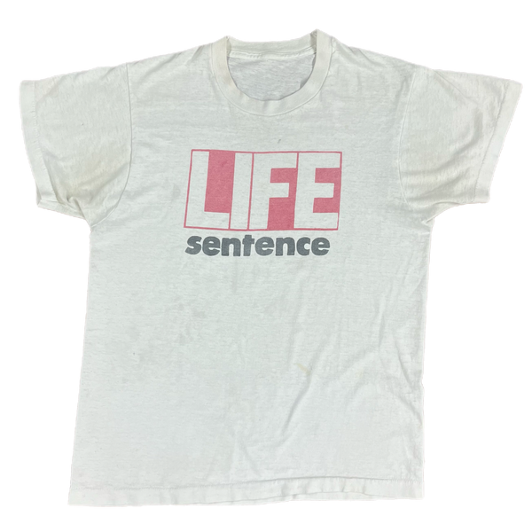 LIFE SENTENCE ハードコア　Tシャツ Sサイズ Vintage Life Sentence 