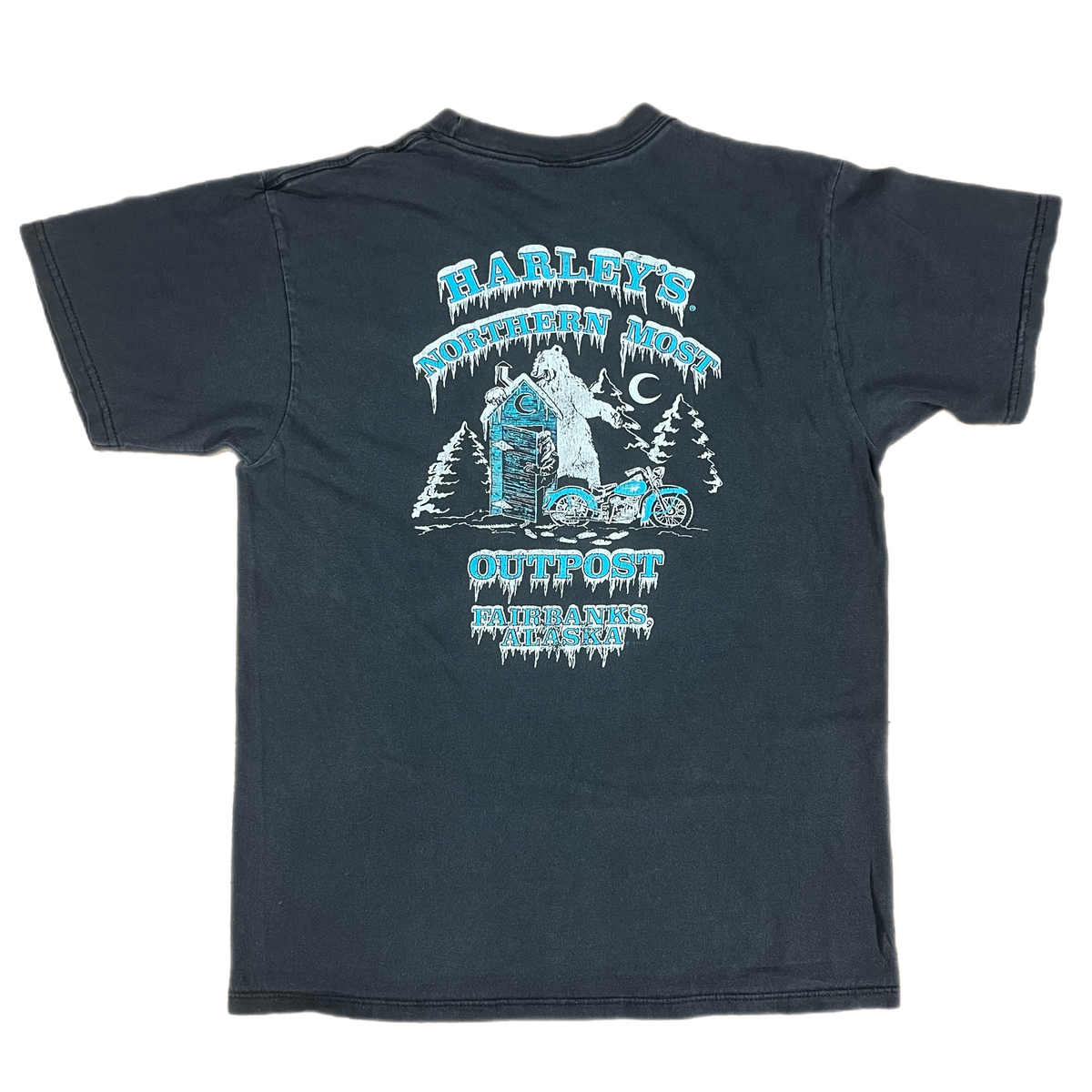 Vintage Harley-Davidson Alaska &quot;Northern Most Outpost&quot; T-Shirt