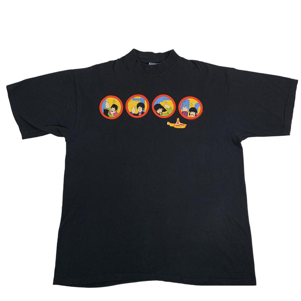90s The Beatles Yellow Submarine Tシャツ Amazon.com: The Beatles - Yellow Submarine Cartoon T-Shirt