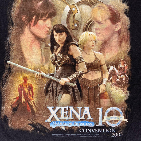Vintage Xena The Warrior Princess 10th Anniversary T-Shirt |  jointcustodydc