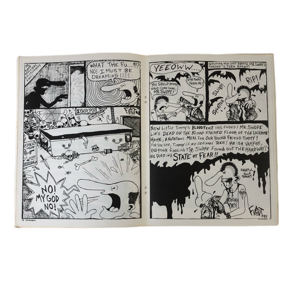 Vintage The Boogins Fanzine 