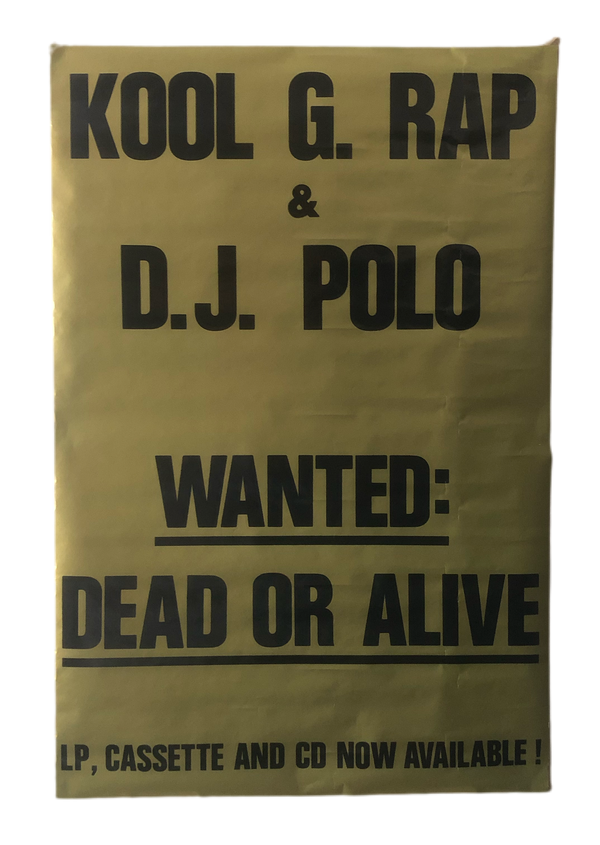 Vintage Kool G. Rap & DJ Polo 