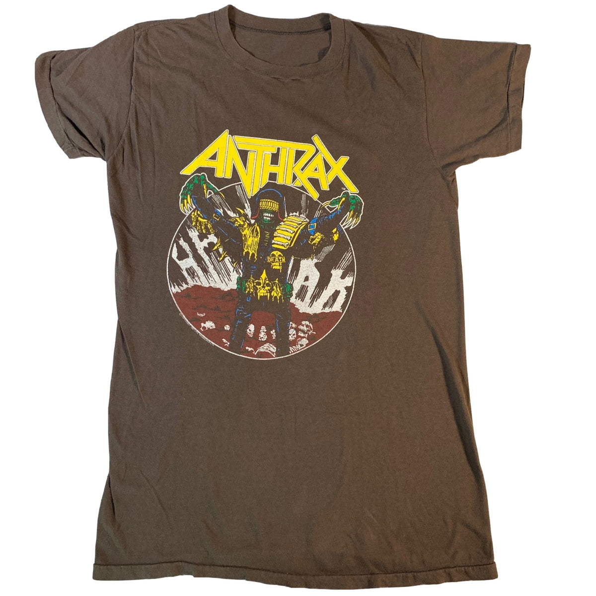 Vintage Anthrax &quot;I Am The Law&quot; T-Shirt - jointcustodydc