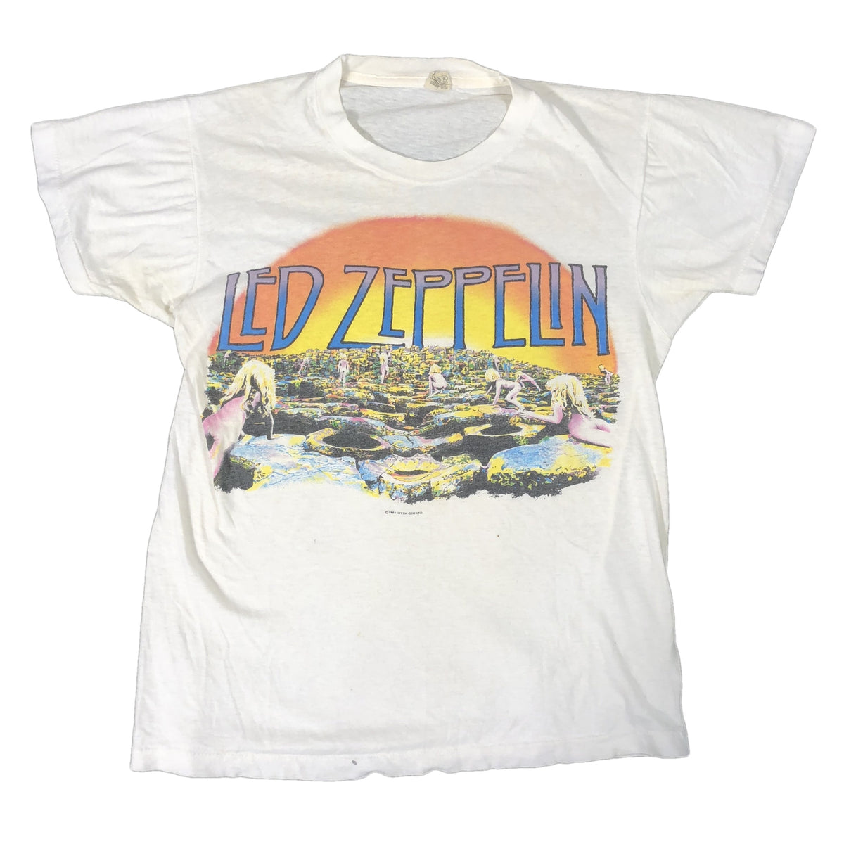 Vintage Led Zeppelin &quot;Houses Of The Holy&quot; T-Shirt - jointcustodydc