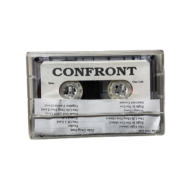 Vintage Confront "X Back With A Vengeance X" Cassette Tape jointcustodydc
