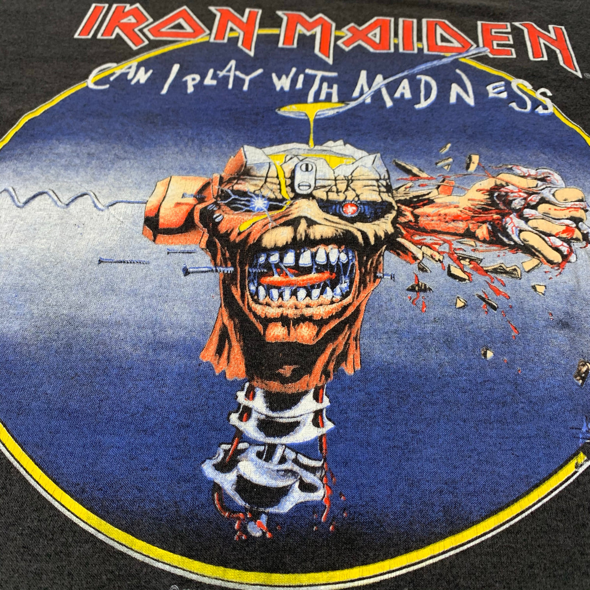 Vintage Iron Maiden “Can I Play With Madness” T-Shirt