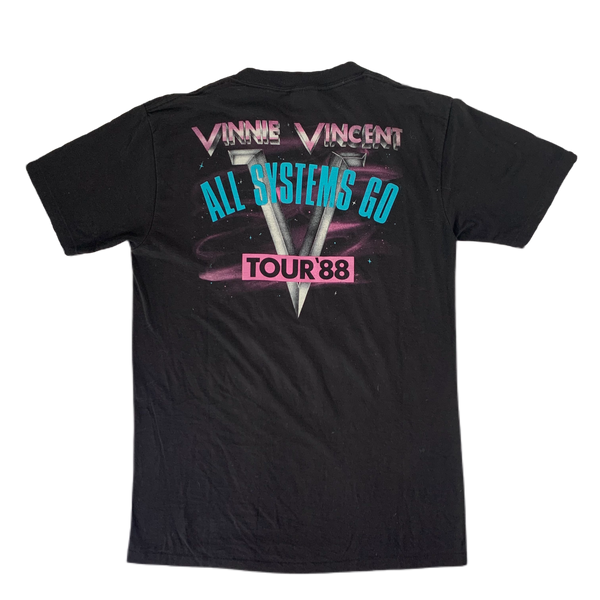 Vince Neil ヴィンテージ ツアーTシャツ ステッカー&缶バッジ付き