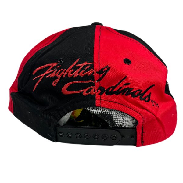 Vintage University of Louisville Cardinals Snapback Hat Circle -  Israel