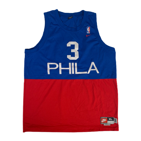 Nike Allen Iverson Philadelphia 76ers Throwback Jersey Red -  Finland