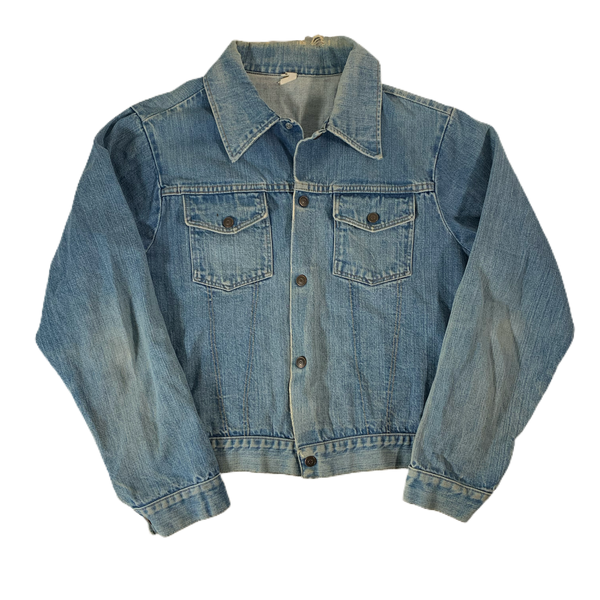 MASSTARD DenimJacket【DENNY】VINTAGE WASH Vintage Light Wash “Trucker” Jean Jacket - jointcustodydc