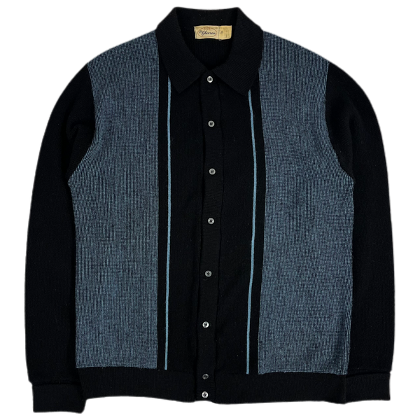 男女兼用 Vintage  Italian Chevron Le カーディガン