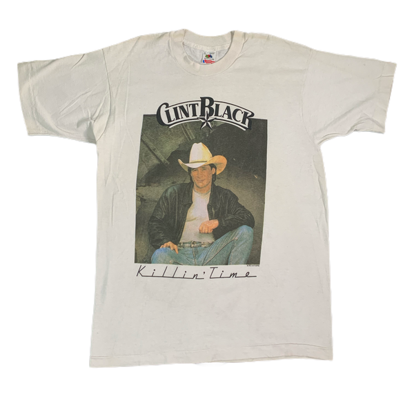 Clint Black Tシャツ 1989年製　vintage Vintage 1989 Clint Black Killin Time Tour T Shirt Adult