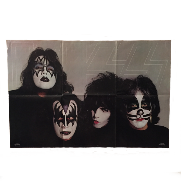 激レア!1979 DYNASTY KISS ALL4 ポスターセット♪ Vintage KISS 