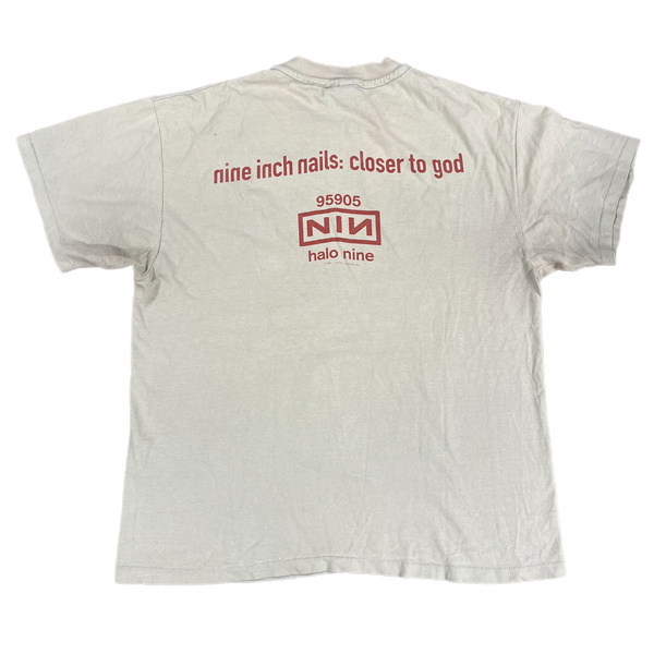 Nine Inch Nails Closer to God Tシャツ　90s Vintage Nine Inch Nails 