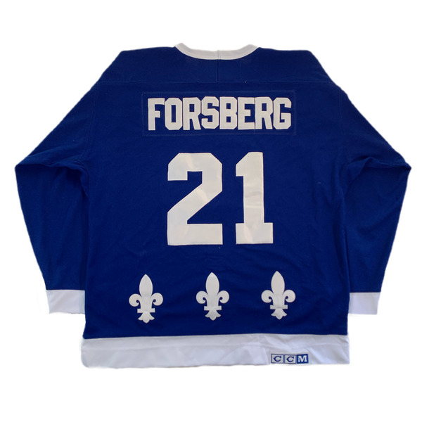 Vintage Quebec Nordiques Peter Forsberg CCM Jersey jointcustodydc