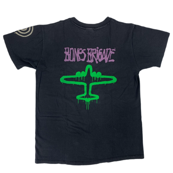 90's POWELL PERALTA BONES BRIGADE Tシャツ Bones Ripper Powell Peralta Brigade T-Shirt Red Skull OG