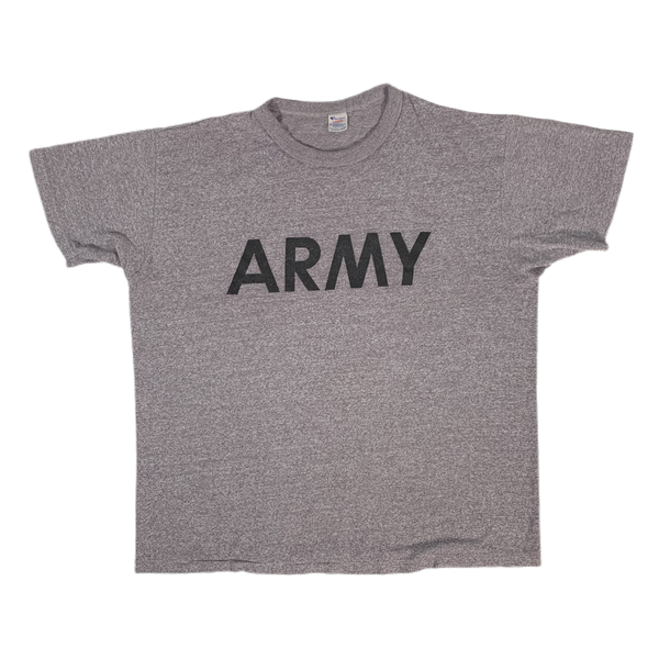 夏のミリタリー【70s 】Champion ARMY Football Tee 70s Champion U.S.ARMY WEST POINT 78 Print Football T-Shirt