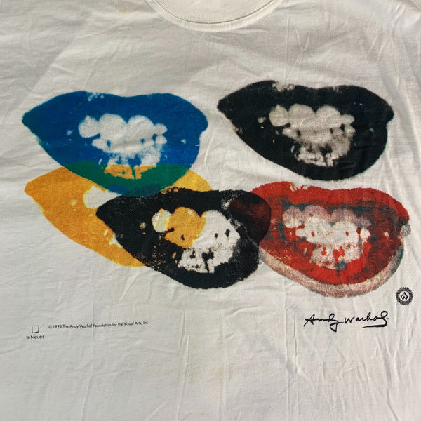Andy Warhol ヴィンテージ ラグラン スリーブ Tシャツ Andy Warhol ヴィンテージ ラグラン スリーブ Tシャツ