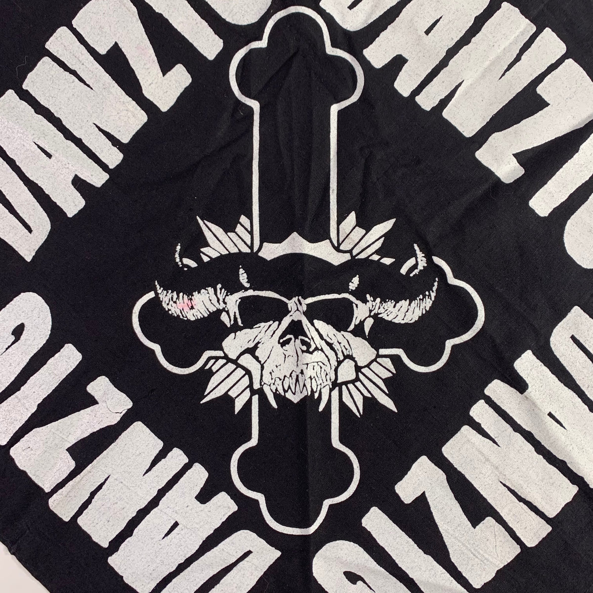 Vintage Danzig Def American &quot;Cross&quot; Bandana