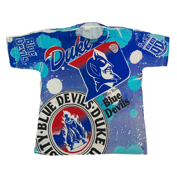 Hotsell Vintage Duke Blue Devils all over print crewneck