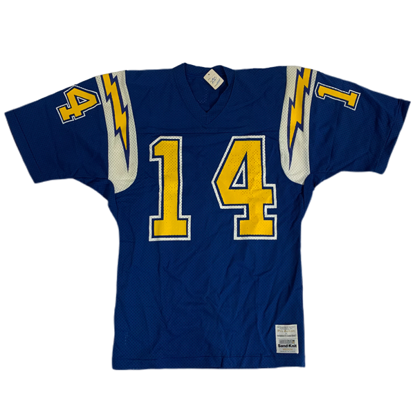 Vintage Dan Fouts San Diego Chargers jersey.