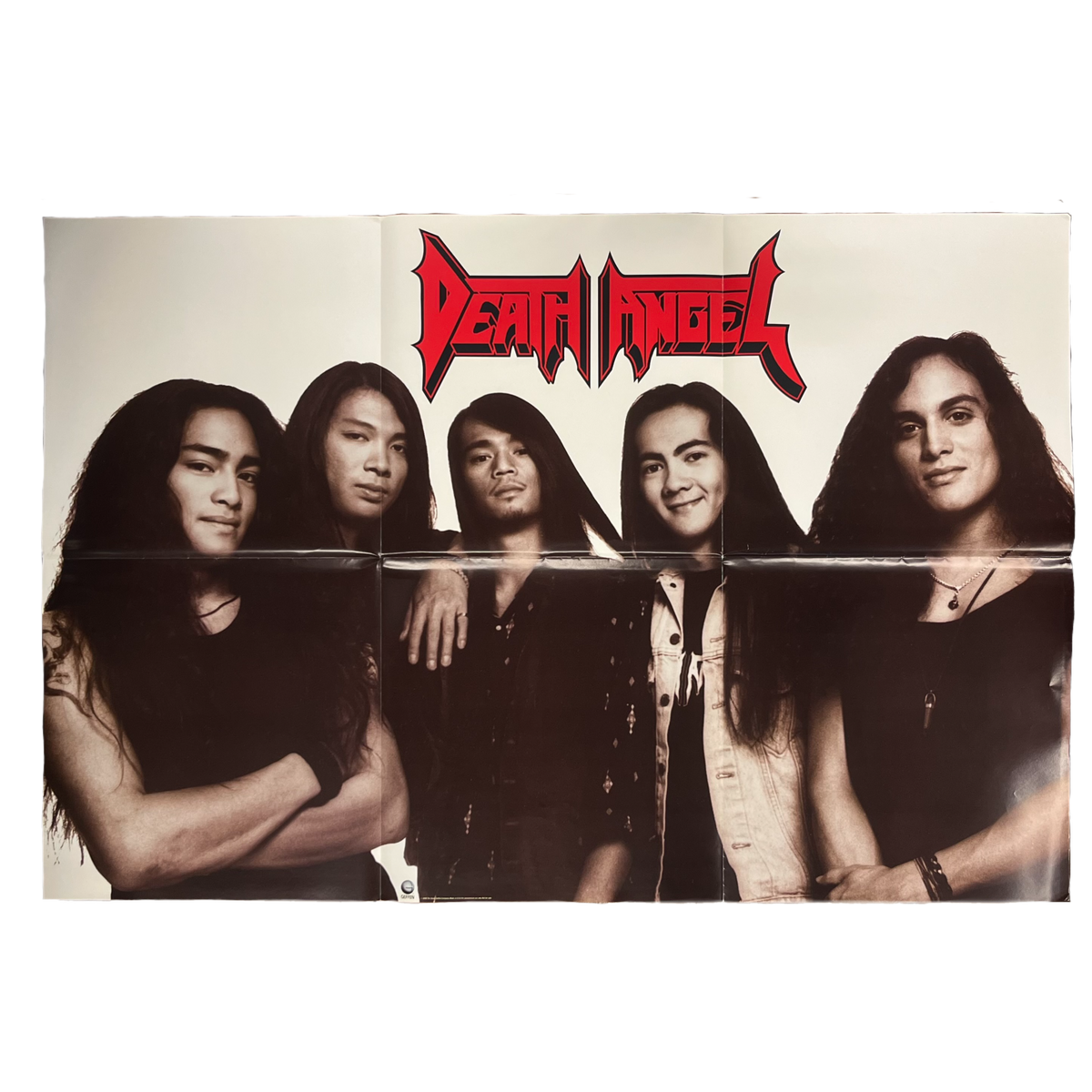 Vintage Death Angel &quot;Act III&quot; Geffen Records Promotional Poster
