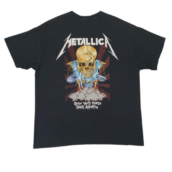 希少 00's LLICA PUSHEAD TOUR 2004 Tシャツ 希少 00's METALLICA PUSHEAD TOUR 2004 Tシャツ