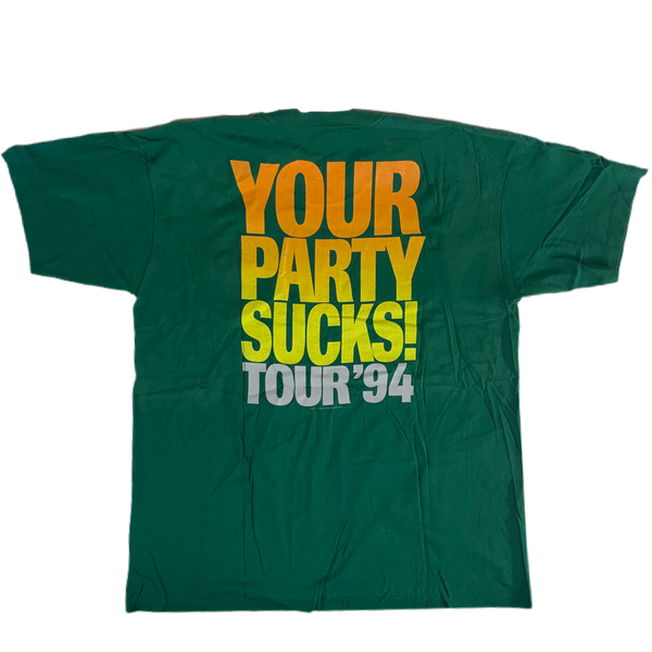Vintage Gin Blossoms "Your Party Sucks" TShirt jointcustodydc