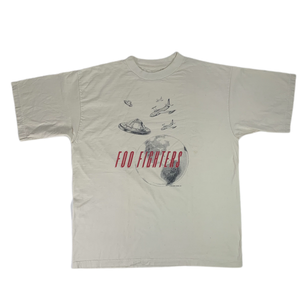 Vintage Foo Fighters “Roswell Records” Promo T-Shirt - jointcustodydc Vintage Foo Fighters “Roswell Records” Promo T-Shirt - jointcustodydc