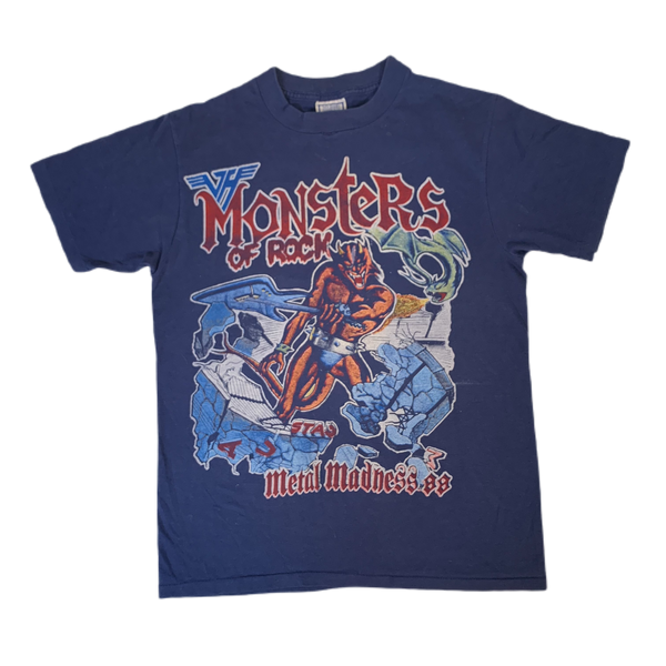 Vintage Van Halen Monsters Of Rock 
