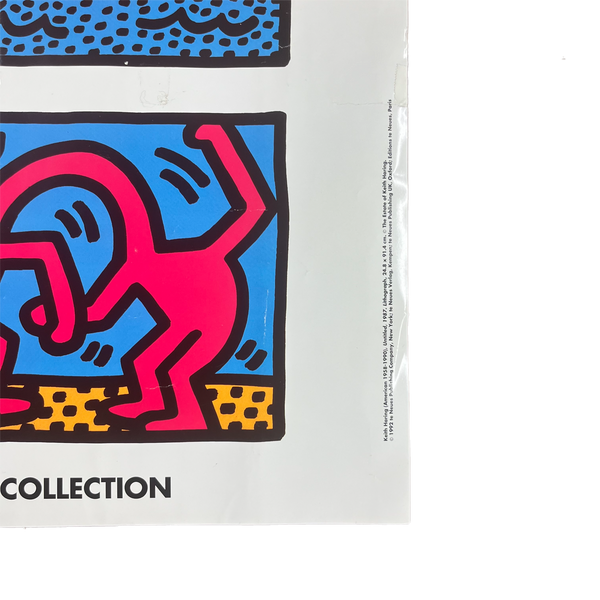 Keith Haring ポスター2枚セット Vintage Keith Haring 