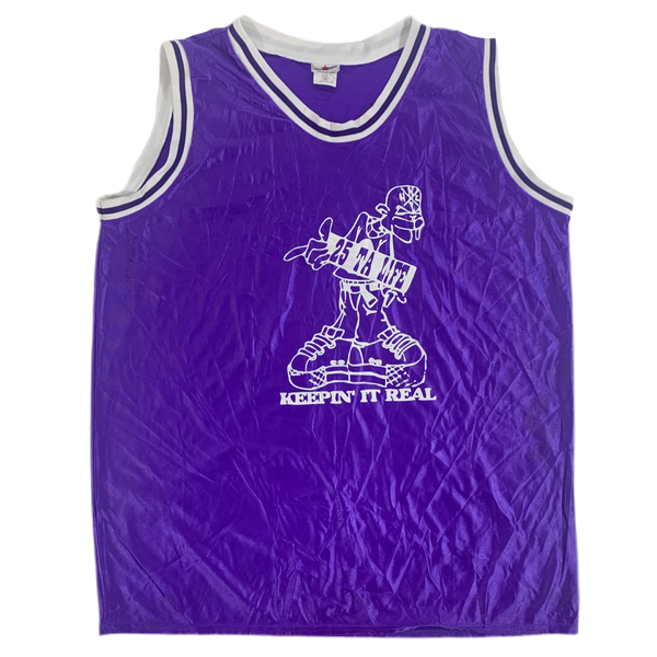 Vintage 25 Ta Life Keepin It Real Basketball Jersey