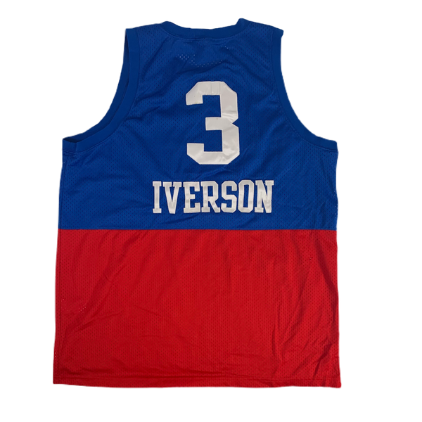 Vintage Philadelphia Sixers Allen Iverson Nike '66 Basketball Jersey