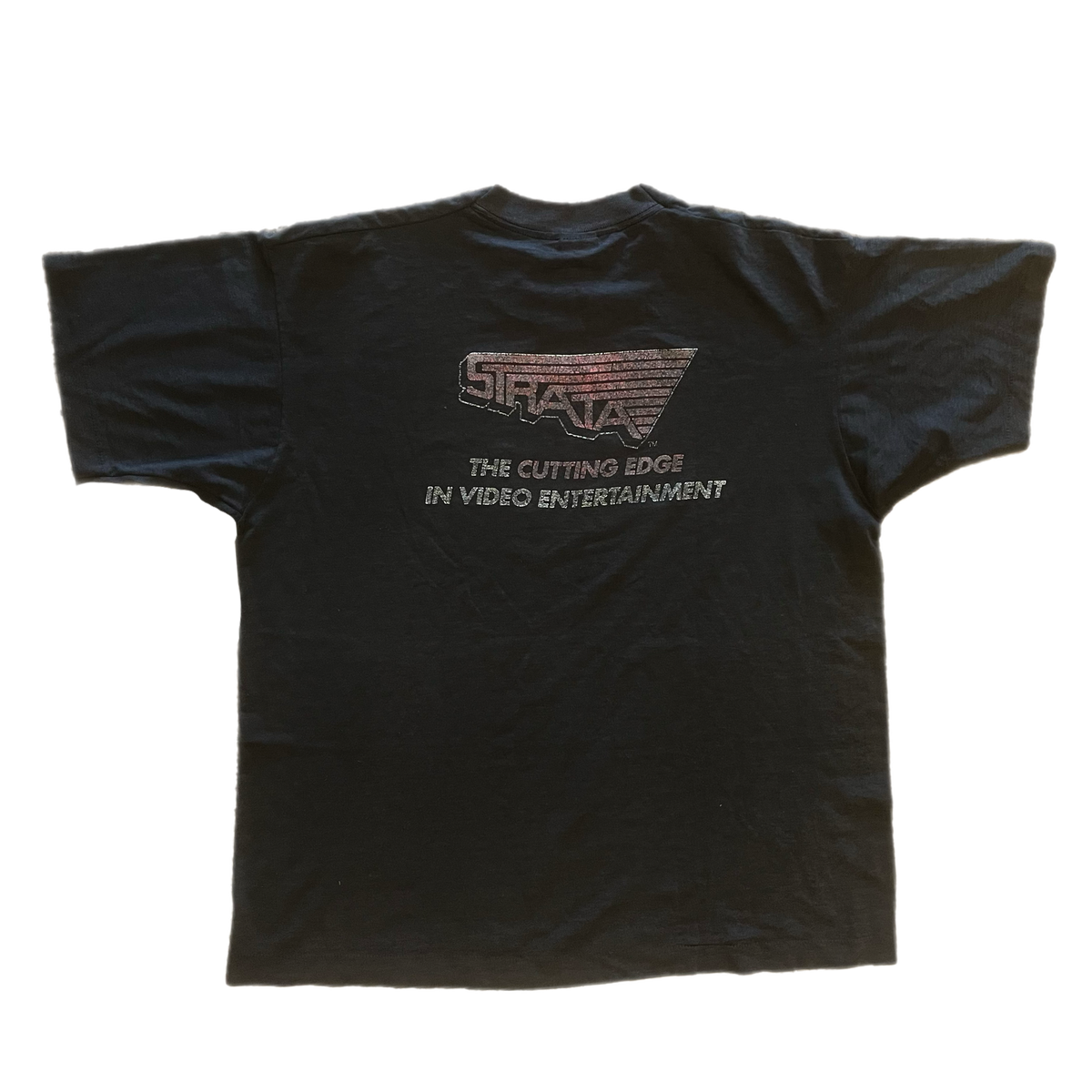 Vintage BloodStorm &quot;Strata Video Entertainment&quot; Promotional Arcade Game T-Shirt