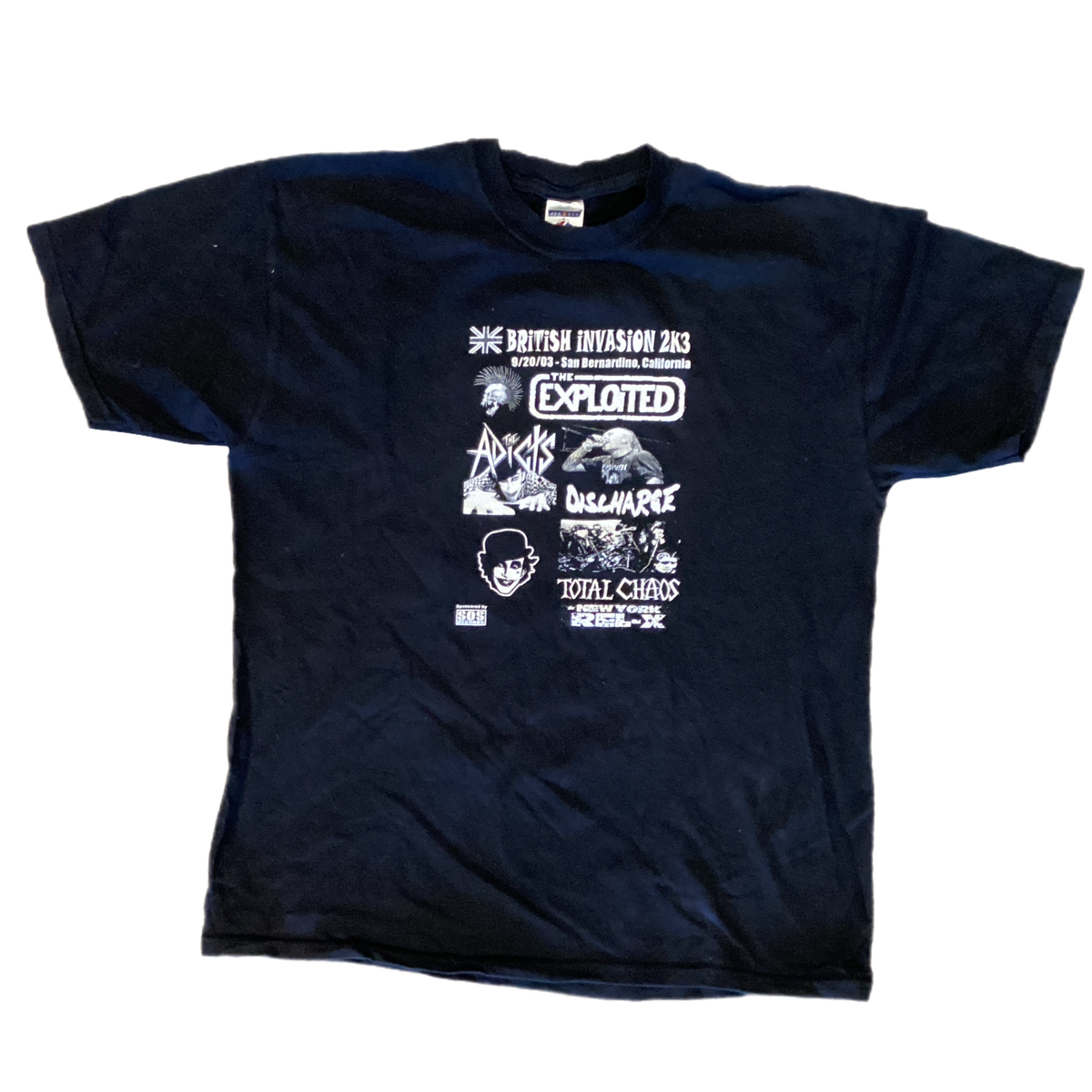 Vintage British Invasion "2k3" San Bernardino, CA T-Shirt - jointcustodydc